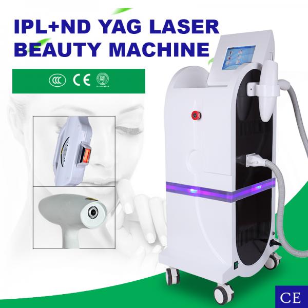 IPL+Nd yag Laser 2 in 1 multi-function beauty machine